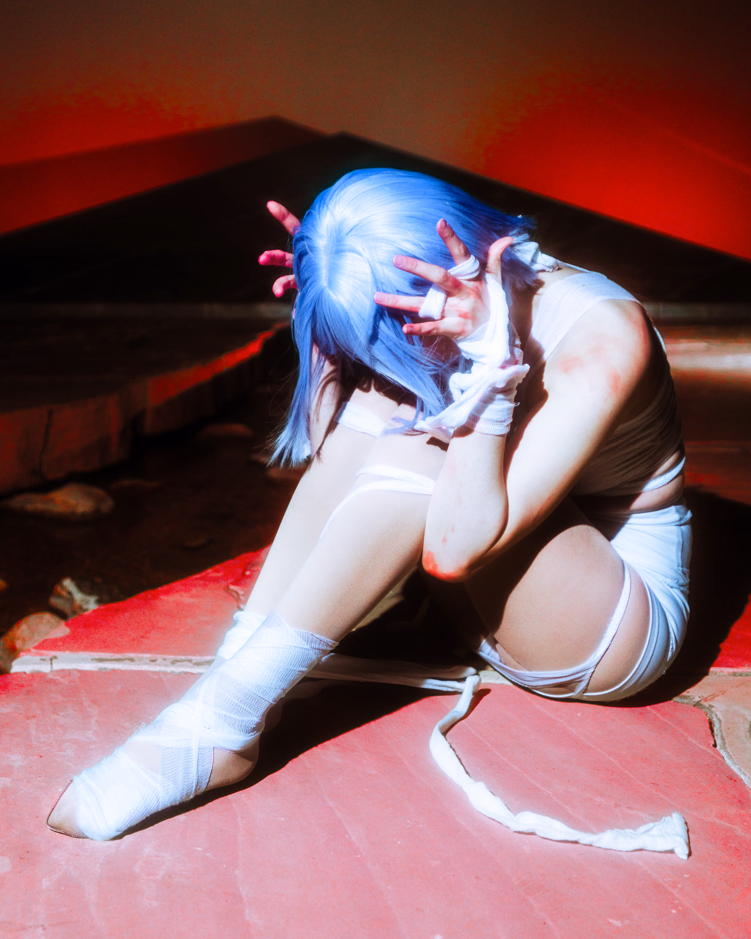 Christopher Davila - Injured Rei — frame 3, cosplay, 2026