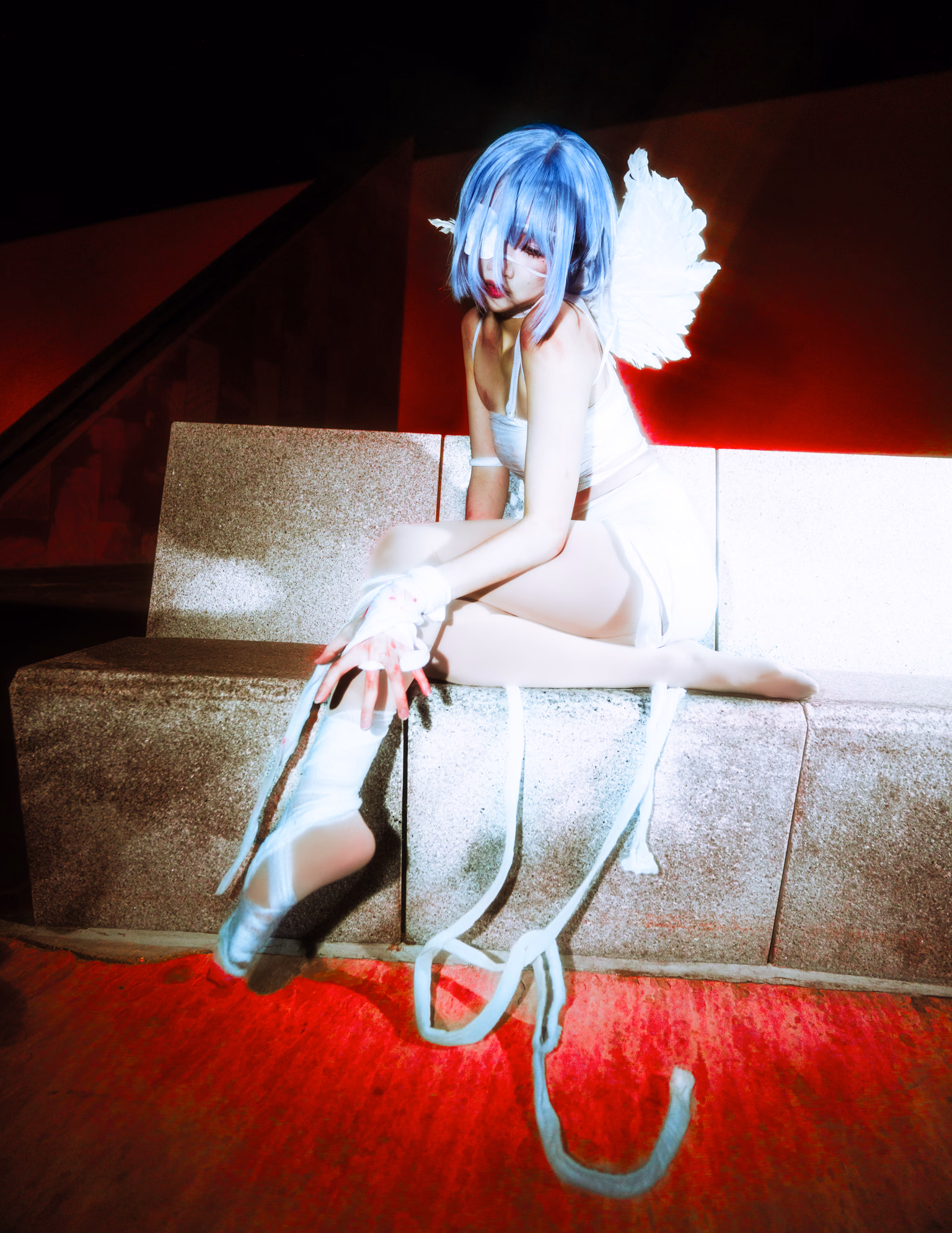 Christopher Davila - Injured Rei — frame 5, cosplay, 2026