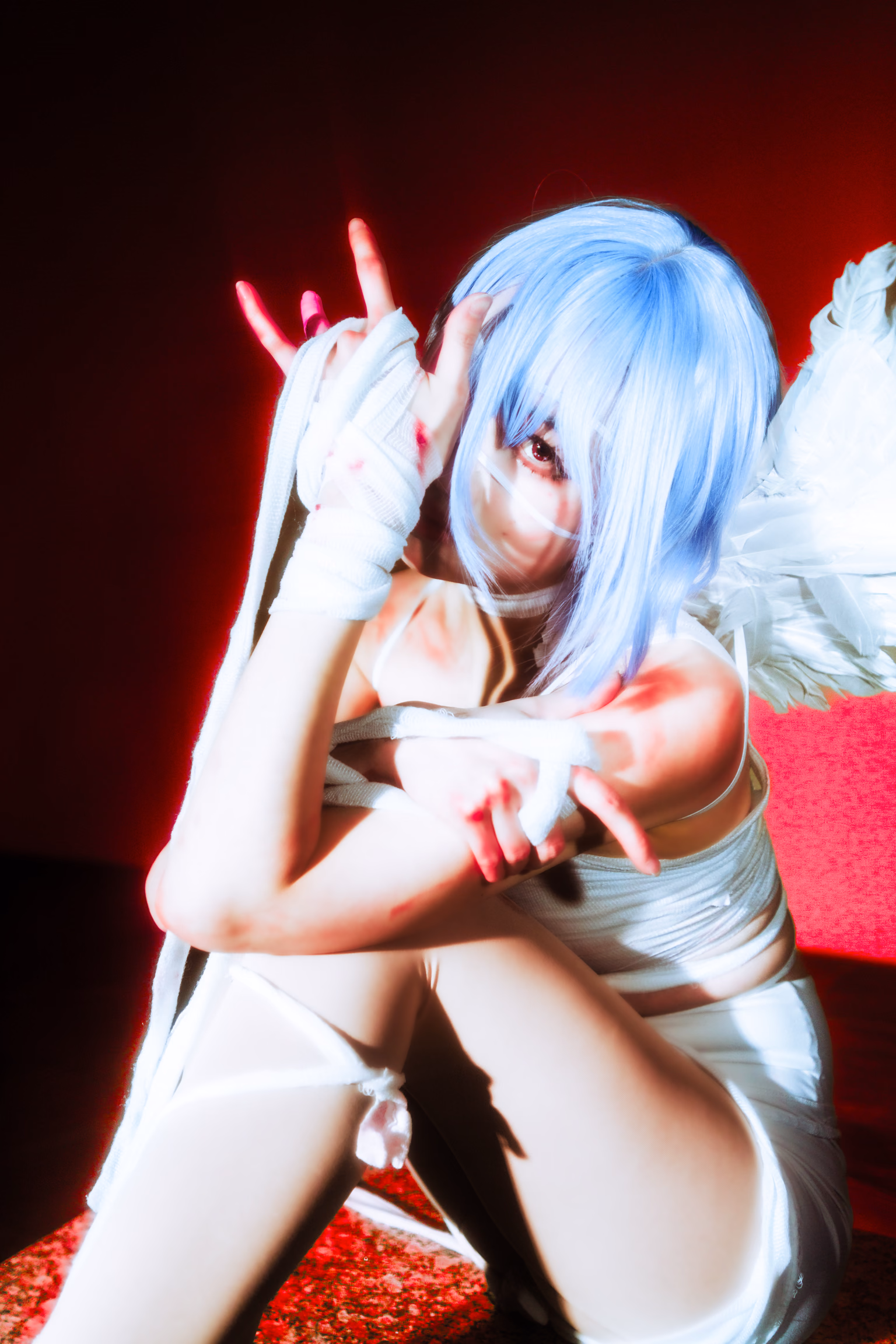 Christopher Davila - Injured Rei — frame 9, cosplay, 2026