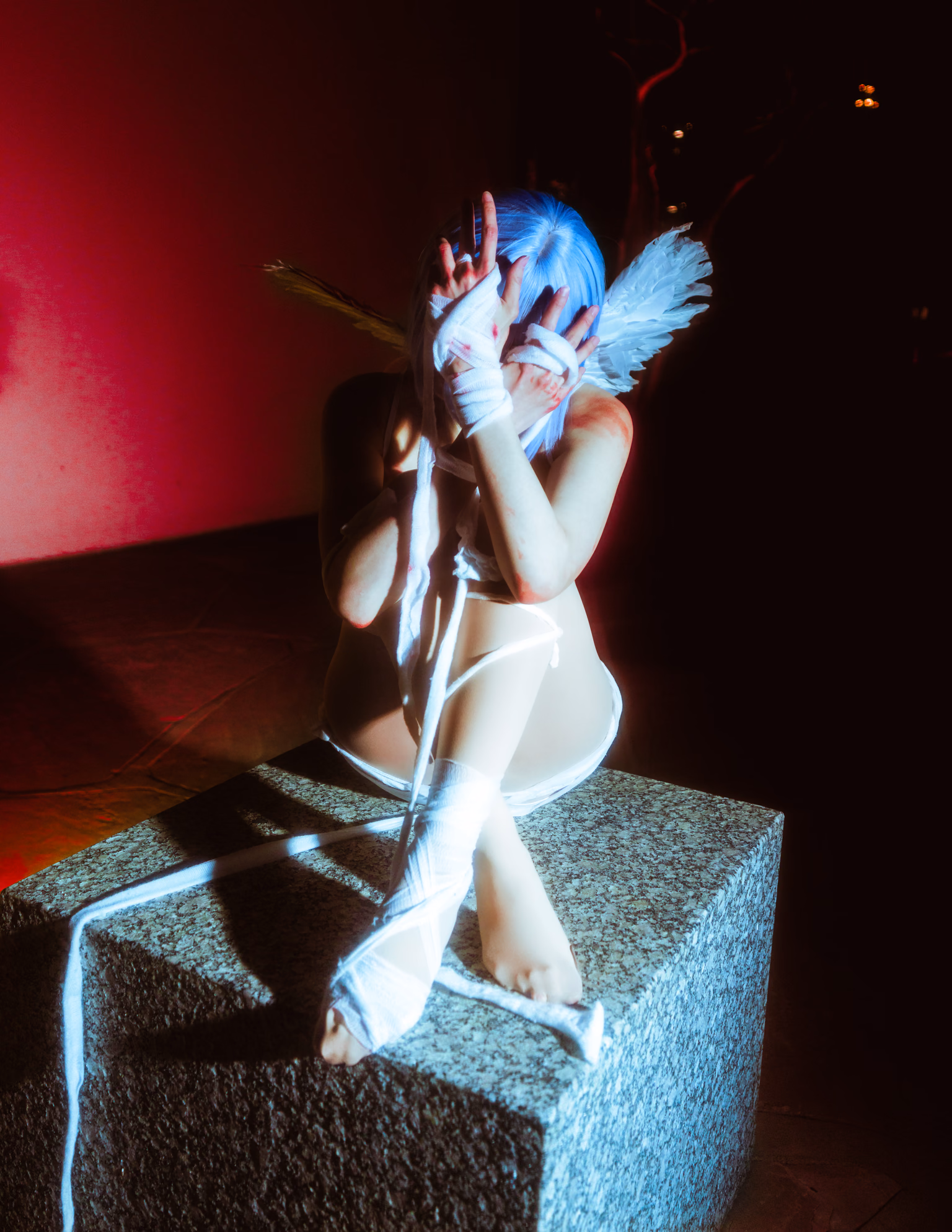 Christopher Davila - Injured Rei — frame 10, cosplay, 2026