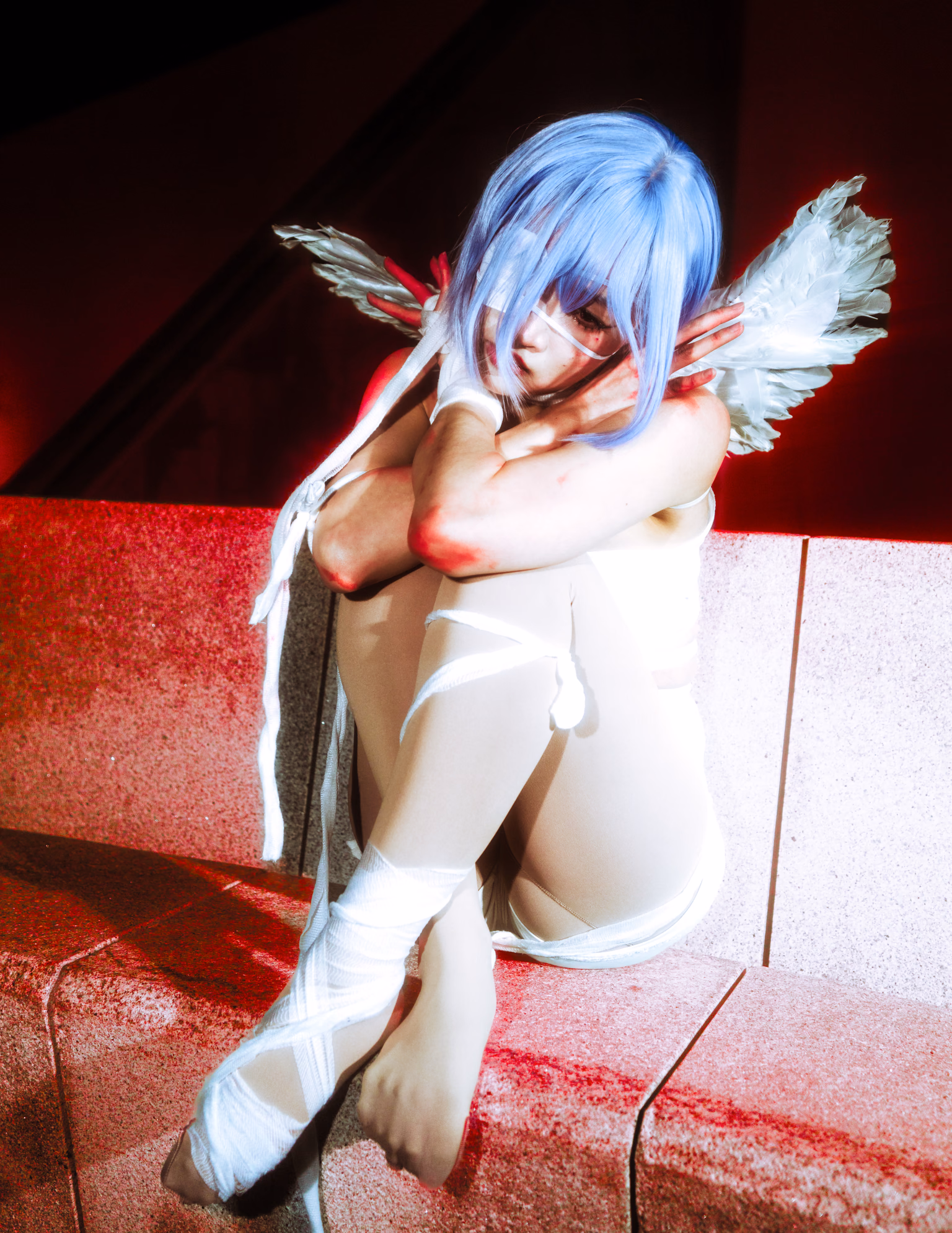 Christopher Davila - Injured Rei — frame 7, cosplay, 2026