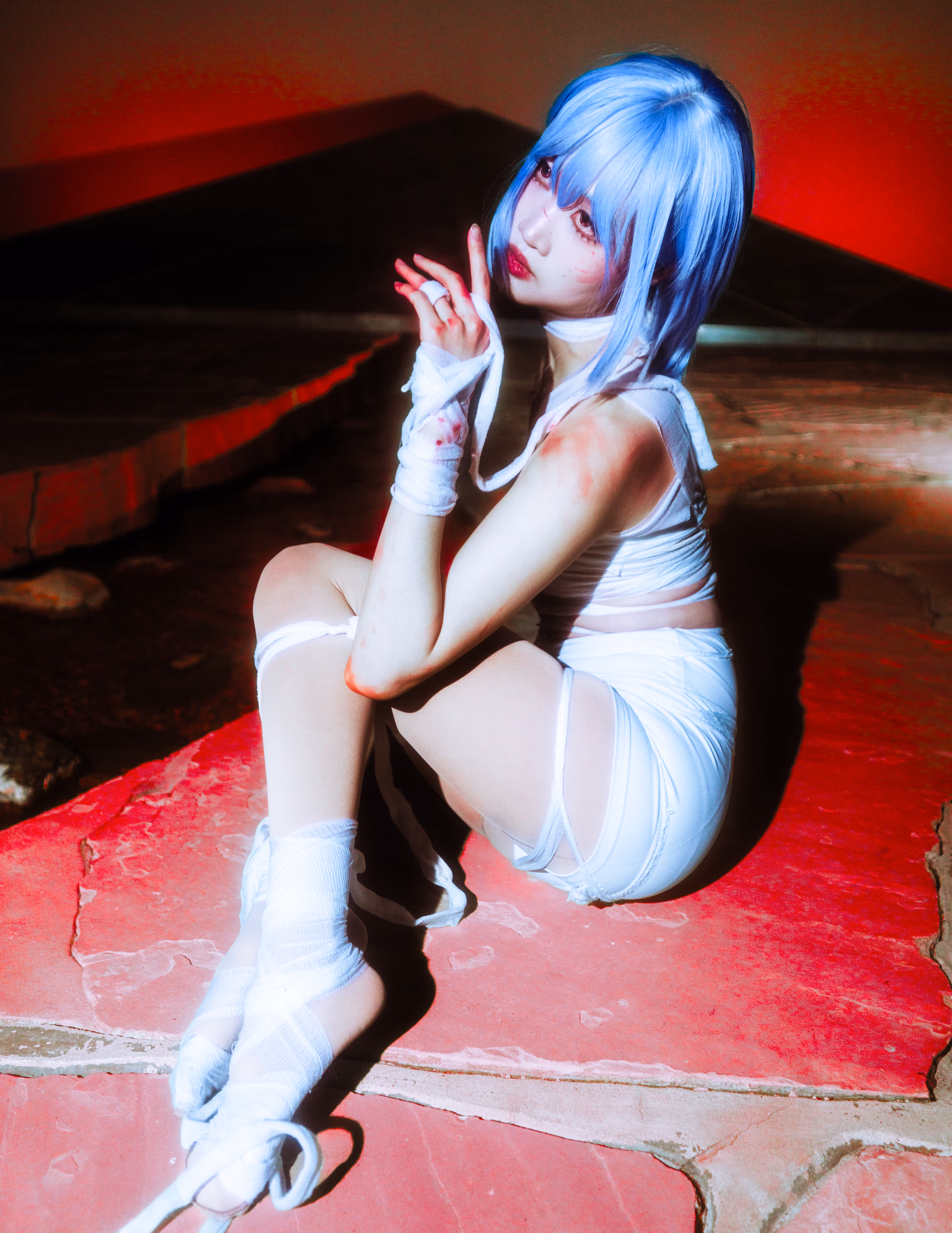 Christopher Davila - Injured Rei — frame 2, cosplay, 2026